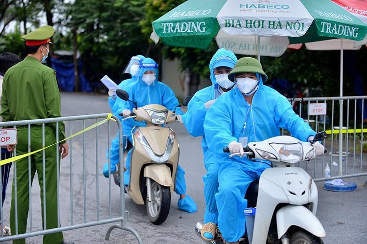 Hà Nội: Lập 8 chốt phong toả ổ dịch thôn Bạch Trữ, huyện Mê Linh ảnh 2