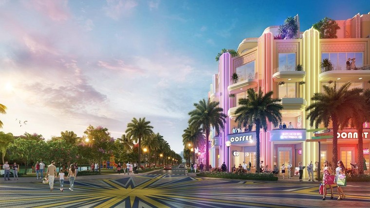 Không gian đậm chất Miami tại thành phố nghỉ dưỡng đa sắc màu Sun Riverside Village ảnh 4