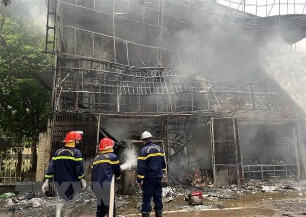 Hà Nội: liên tiếp xảy ra hai vụ cháy trong sáng 10/8 ảnh 1