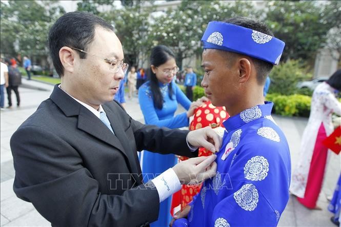 Tổ chức lễ cưới tập thể cho 100 cặp đôi công nhân, tình nguyện viên nhân dịp Quốc khánh ảnh 3