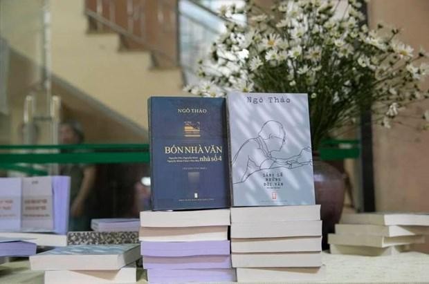 Nhà văn Ngô Thảo giới thiệu các tác phẩm về những nhà văn quân đội ảnh 1