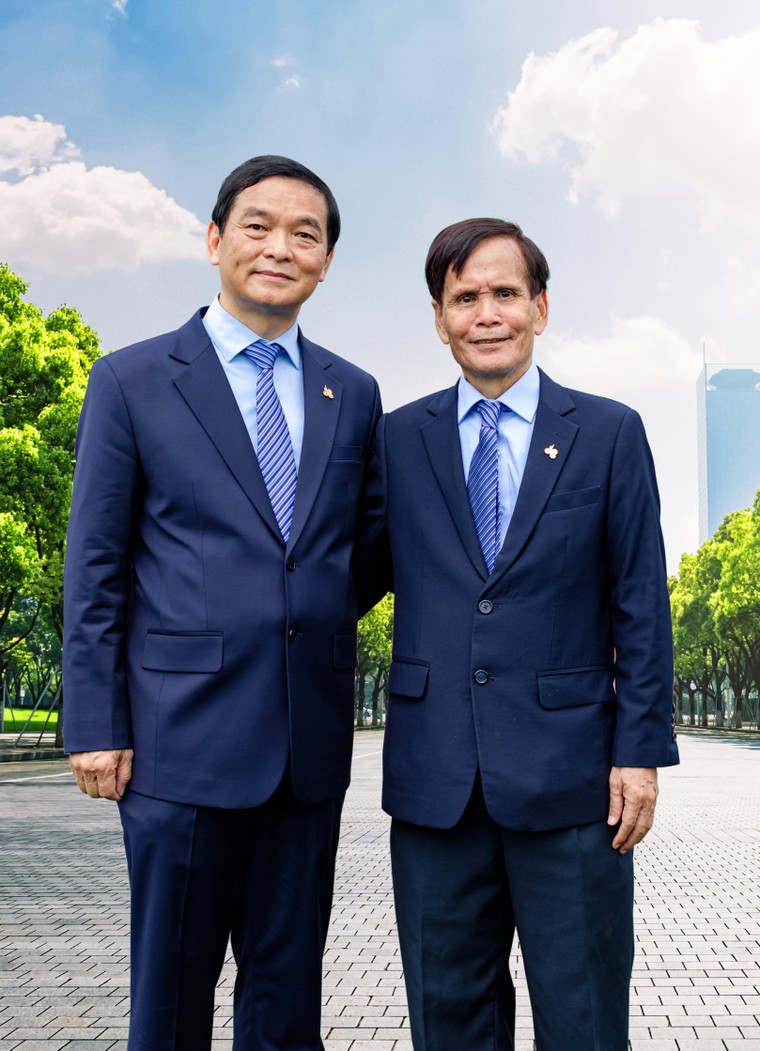 Ông Lê Viết Hải giữ chức vụ Chủ tịch Hội đồng Sáng lập Tập đoàn Xây dựng Hòa Bình ảnh 1