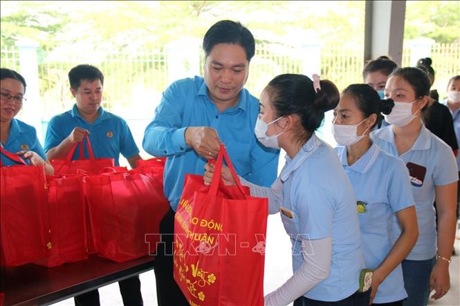 Gần 5.000 suất quà Tết sẽ được trao tặng cho người lao động Bình Thuận ảnh 2