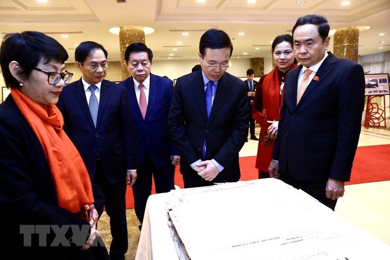 Long trọng lễ kỷ niệm 50 năm Ngày ký Hiệp định Paris ảnh 7