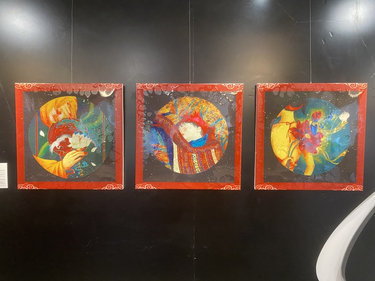 Thưởng thức những tác phẩm từ vật liệu tái chế tại Triển lãm Xuân Xanh ảnh 3