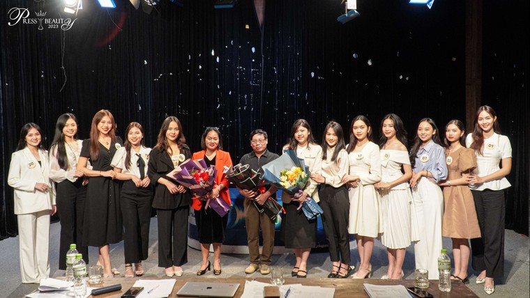 Press Beauty 2023: Ấn tượng tư duy sắc sảo của Top 10 trước thử thách Báo chí ảnh 5