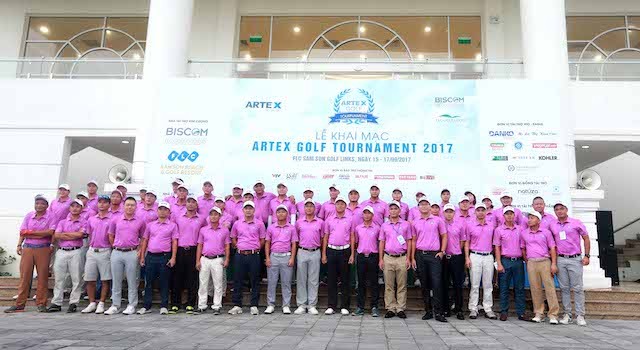 Artex Golf Tournament 2017 chính thức khai mạc tại FLC Samson Golf Links ảnh 1