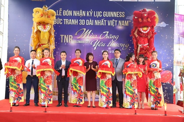 Con đường Trung thu 3D được trao kỷ lục Guinness ảnh 1