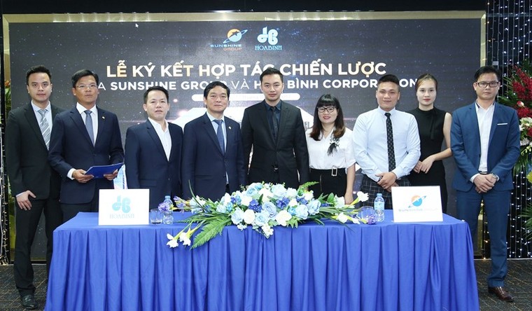 Hòa Bình và Sunshine Group ký kết hợp tác chiến lược ảnh 2