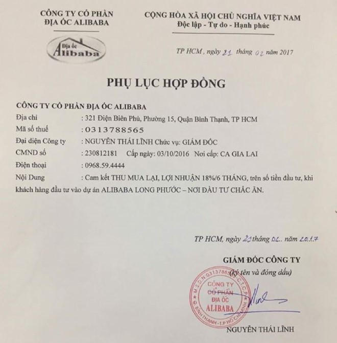 Bán dự án 'bánh vẽ': Khách hàng tính khởi kiện địa ốc Alibaba ảnh 2