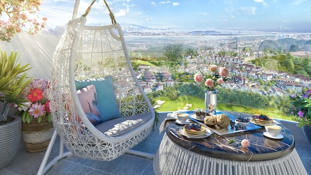 Ra mắt căn hộ ban công sân vườn trên cao ngắm trọn Vịnh Hạ Long ảnh 1