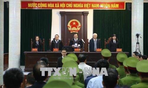 Đang tuyên án ông Đinh La Thăng, Trịnh Xuân Thanh và các đồng phạm ảnh 1