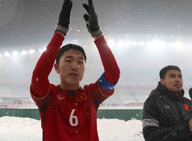 Cầu thủ Việt Nam từ biệt giải U23 châu Á trong nước mắt ảnh 3