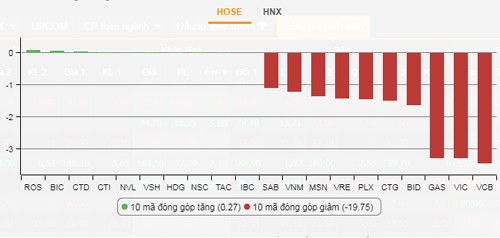 VN-Index giảm kỷ lục, thị trường 'bốc hơi' hơn 8 tỷ USD ảnh 1