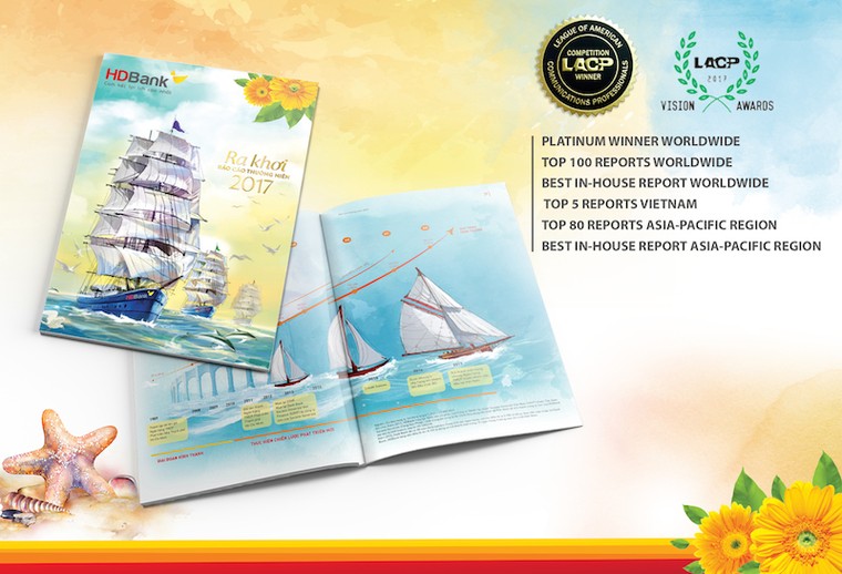 Báo cáo thường niên năm 2017 HDBank đạt giải cao nhất của Hiệp hội truyền thông Mỹ ảnh 1