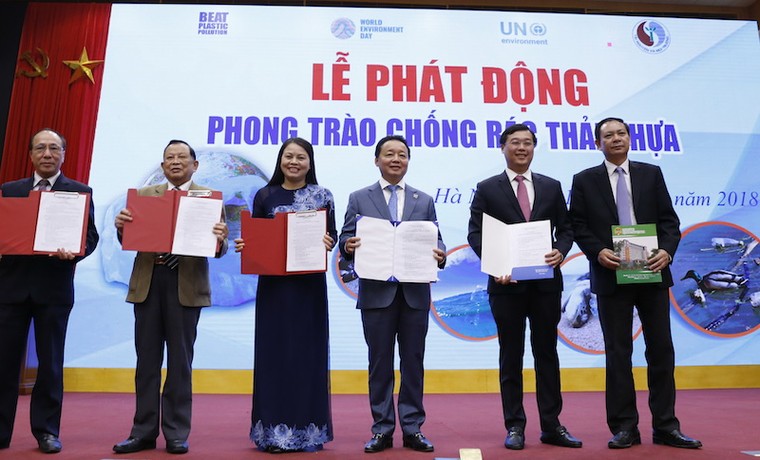 Bộ Tài Nguyên & Môi trường phát động phong trào ‘Chống rác thải nhựa’ ảnh 1