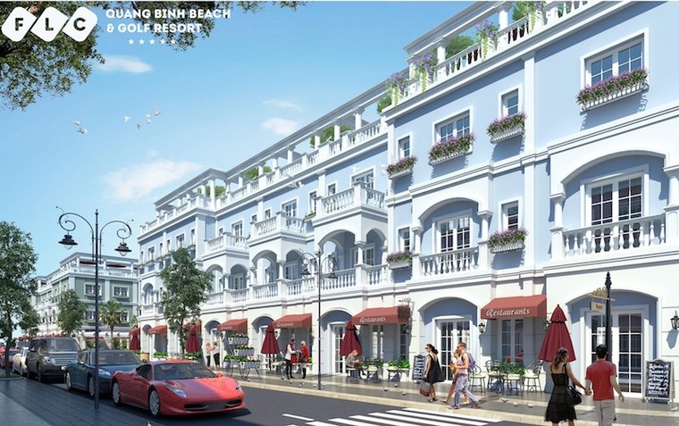 Khám phá những khu phố sầm uất của FLC Lux City - The Ocean Village Quảng Bình ảnh 1