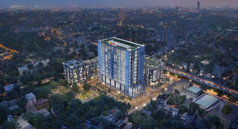 Chính thức cất nóc dự án ‘hot’ bậc nhất trung tâm Thủ đô ảnh 1