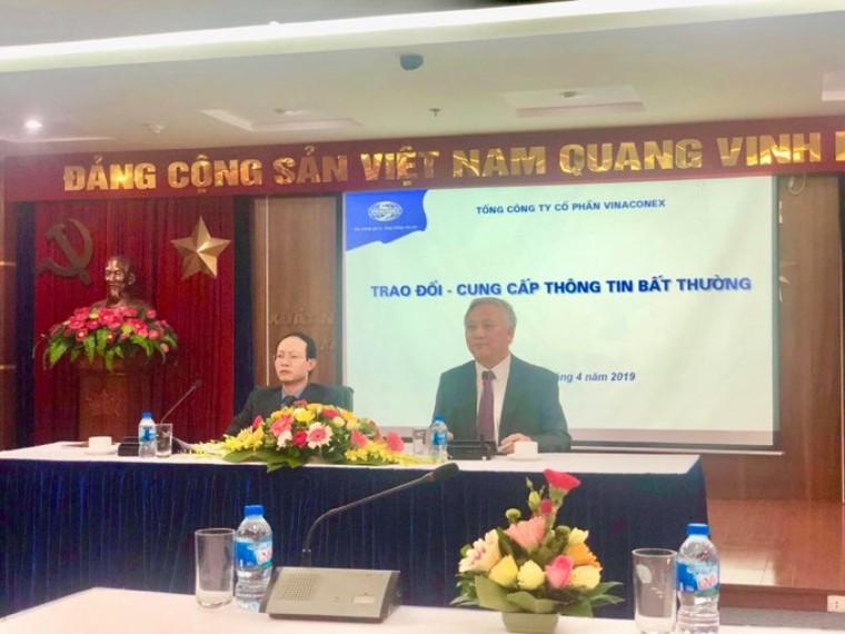 Vì đâu tòa án áp dụng biện pháp khẩn cấp tạm thời với ĐHCĐ Vinaconex? ảnh 1