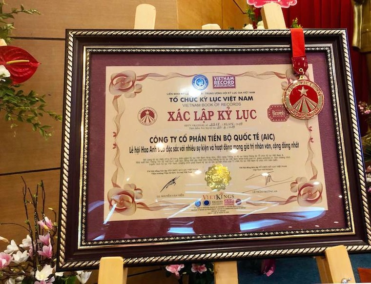 Lễ hội hoa anh đào Nhật Bản Hà Nội 2019 được xác lập Kỷ lục đặc sắc, nhân văn, giá trị cộng đồng nhất Việt Nam ảnh 3