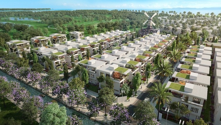 Biệt thự The Kanal Town - giải thưởng HIO đặc biệt của FLCHomes Tournament 2019 ảnh 1