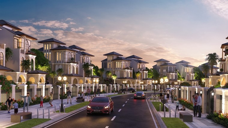 Hai ‘ông lớn’ bất động sản ‘bắt tay’ xây dựng hơn 200 căn biệt thự ven sông Cổ Cò ảnh 1