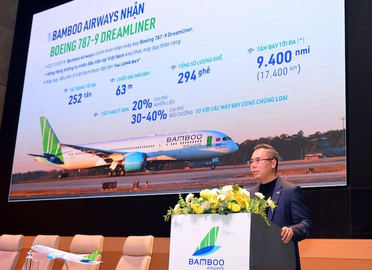 Bamboo Airways khai thác Boeing 787-9 Dreamliner từ tháng 1/2020 ảnh 1