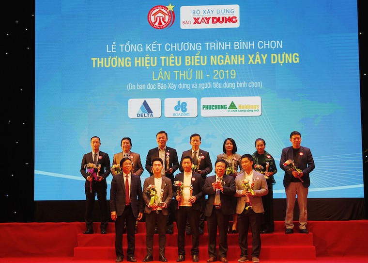 50 thương hiệu tiêu biểu ngành Xây dựng lần thứ III năm 2019 ảnh 1
