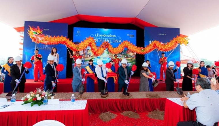 Trà Vinh: Khởi công khu đô thị thương mại dịch vụ TNR Amaluna ảnh 1