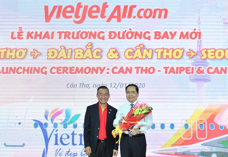 Vietjet khai trương hai đường bay kết nối Cần Thơ với Seoul, Đài Bắc ảnh 1