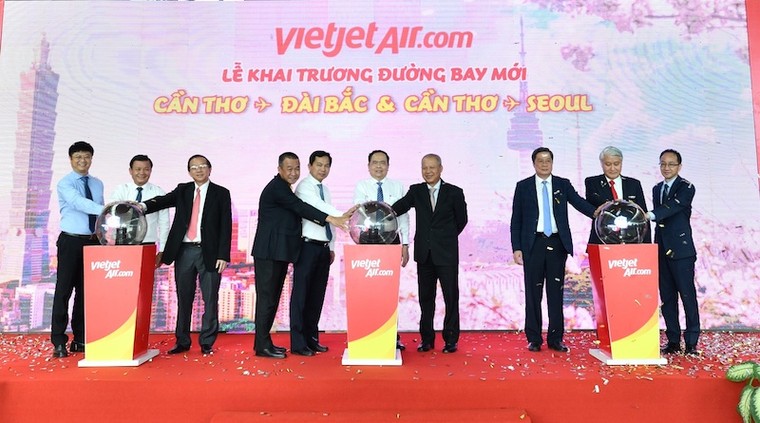 Vietjet khai trương hai đường bay kết nối Cần Thơ với Seoul, Đài Bắc ảnh 2