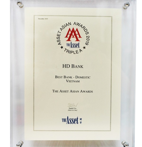HDBank đạt giải ‘Ngân hàng nội địa tốt nhất Việt Nam’ ảnh 1