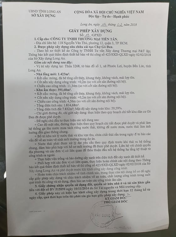 Long An: Tiểu thương chợ Gò Đen có bị tính giá thuê sạp ‘trên trời’? ảnh 3