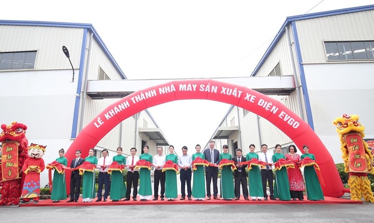 Tập đoàn Sơn Hà khánh thành nhà máy sản xuất xe điện EVgo ảnh 1
