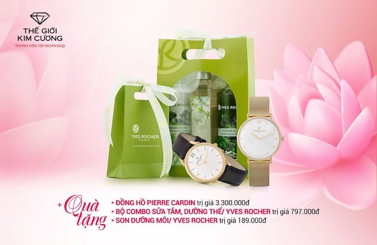 Ngập tràn ưu đãi và quà tặng từ Thế Giới Kim Cương dịp 20/10 ảnh 7