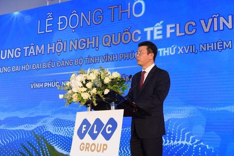 Động thổ Tổ hợp Trung tâm Hội nghị Quốc tế quy mô hàng đầu Việt Nam tại FLC Vĩnh Phúc ảnh 2