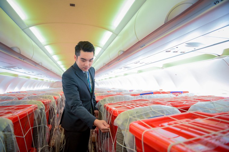 Bamboo Airways khai thác chuyến bay charter chở hàng cứu trợ đồng bào miền Trung ảnh 4