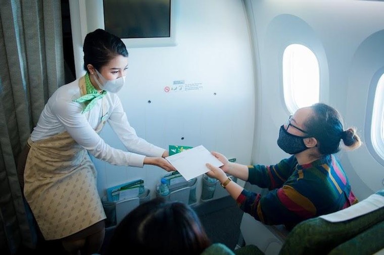 Thông điệp năm mới trên chuyến bay chào Tân Sửu của Bamboo Airways ảnh 2