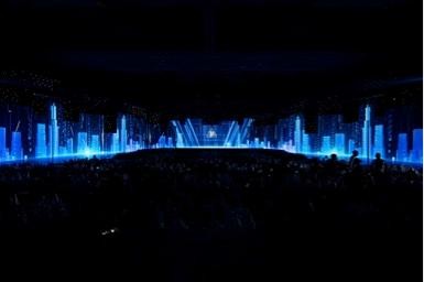 Ấn tượng sắc màu Thập kỷ 3D Mapping lần đầu tiên được trình diễn trong nhà tại Đà ảnh 2