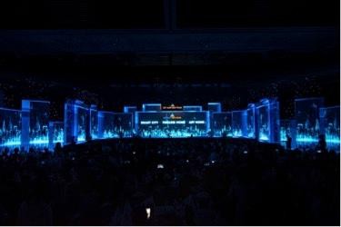 Ấn tượng sắc màu Thập kỷ 3D Mapping lần đầu tiên được trình diễn trong nhà tại Đà ảnh 4