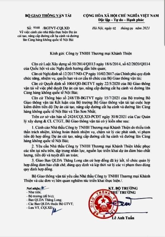 ACV mở gói thầu mới: Doanh nghiệp vừa bị Bộ GTVT cảnh cáo ‘đấu thầu một mình’? ảnh 1