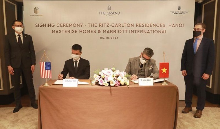 Masterise Homes và Marriott International hợp tác mang Khu căn hộ hàng hiệu Ritz-Carlton đến Hà Nội ảnh 1