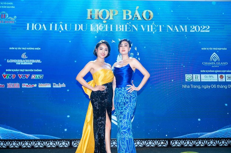 Dàn người đẹp doanh nhân khoe vóc dáng nổi bật tại họp báo Cuộc thi Hoa hậu Du lịch biển Việt Nam ảnh 2
