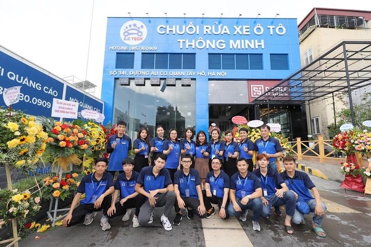 Hà Nội có chuỗi rửa xe tự động hiện đại nhất Châu Á ảnh 2