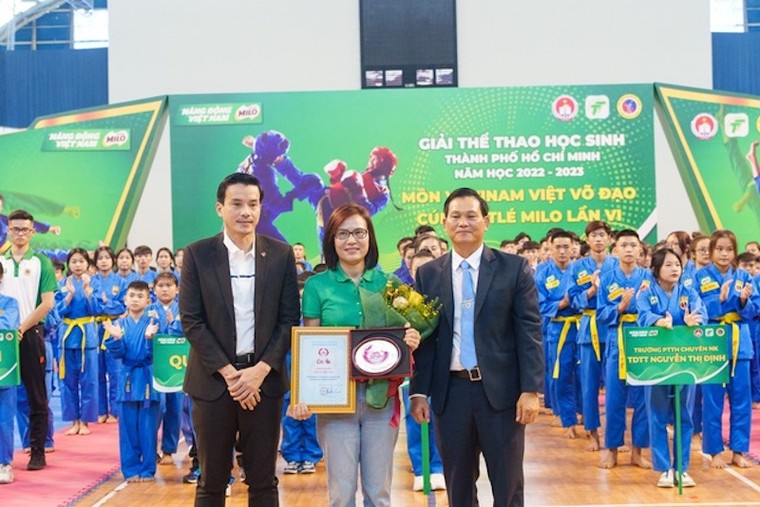 Gần 2000 vận động viên tham gia tranh tài giải Vovinam Việt Võ Đạo Cúp Nestlé MILO 2023 ảnh 1