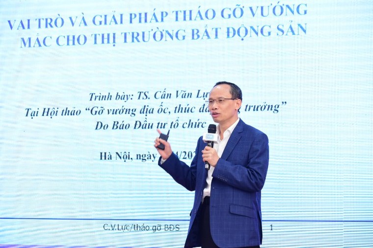 Gỡ vướng thị trường BĐS: đề nghị không hình sự hoá các quan hệ kinh tế, tháo nút thắt vốn và pháp lý ảnh 1