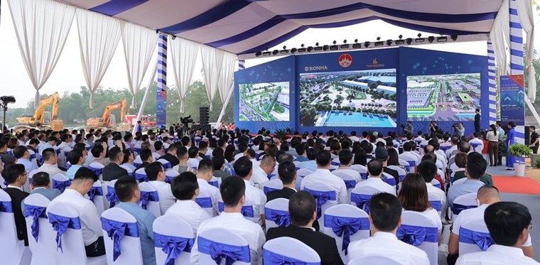 Tập đoàn Sơn Hà khởi công khu công nghiệp xanh SHI IP Tam Dương ảnh 3