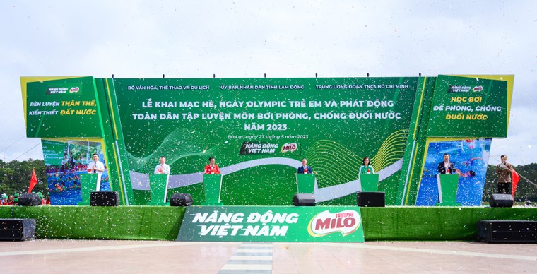 Nestlé MILO đồng hành cùng nhiều hoạt động cho trẻ em trên khắp mọi miền đất nước ảnh 1