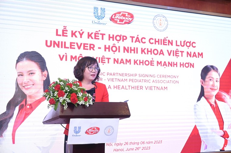 Unilever hợp tác chiến lược với Hội Nhi khoa Việt Nam “Vì một Việt Nam khỏe mạnh" ảnh 2