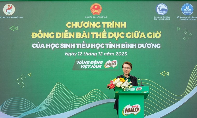 11.032 học sinh lập kỷ lục Việt Nam với màn đồng diễn thể dục ấn tượng ảnh 3